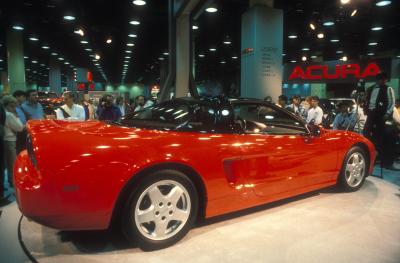 Acura NSX debuts at the 1989 Chicago Auto Show