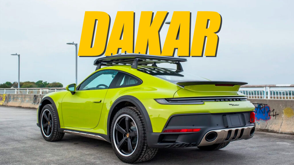  This Lime Green Porsche 911 Dakar Has Already Attracted Bids Of Nearly $50,000 Over MSRP