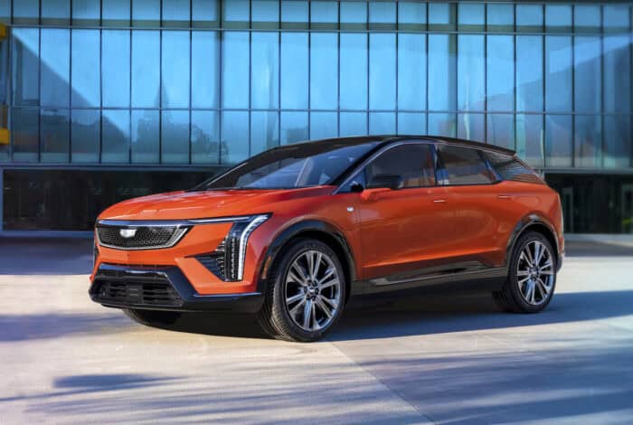 2026 Cadillac Optiq-V Debuts with NACS Port