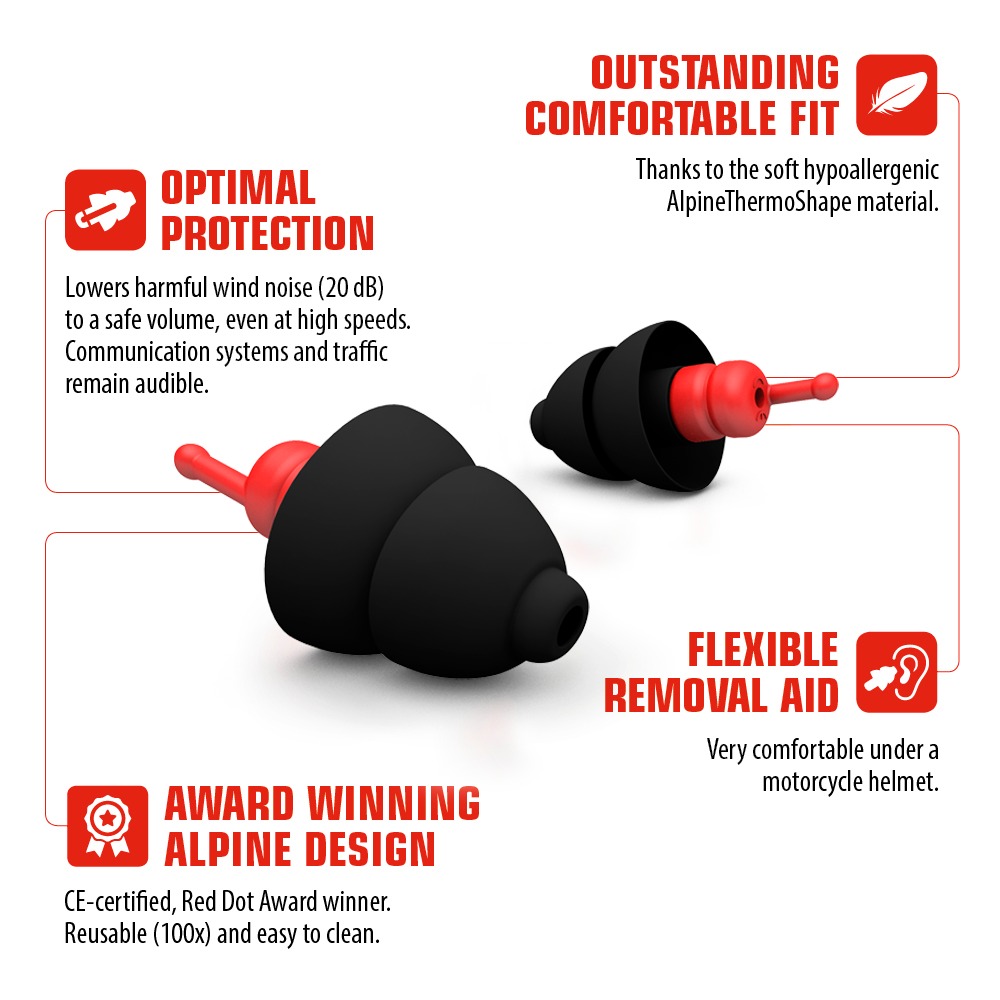 The Significance of Alpine Hearing Protection for Motorcycle Riders