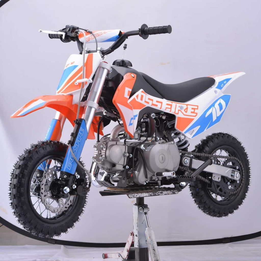 United US 70cc Latest Version: Same Motorcycle with Revised Decals