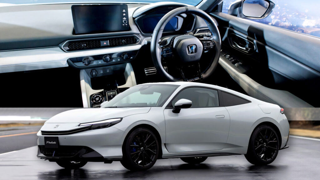 2026 Honda Prelude Debuts as Hybrid Sports Coupe Incorporating Civic Type R Elements