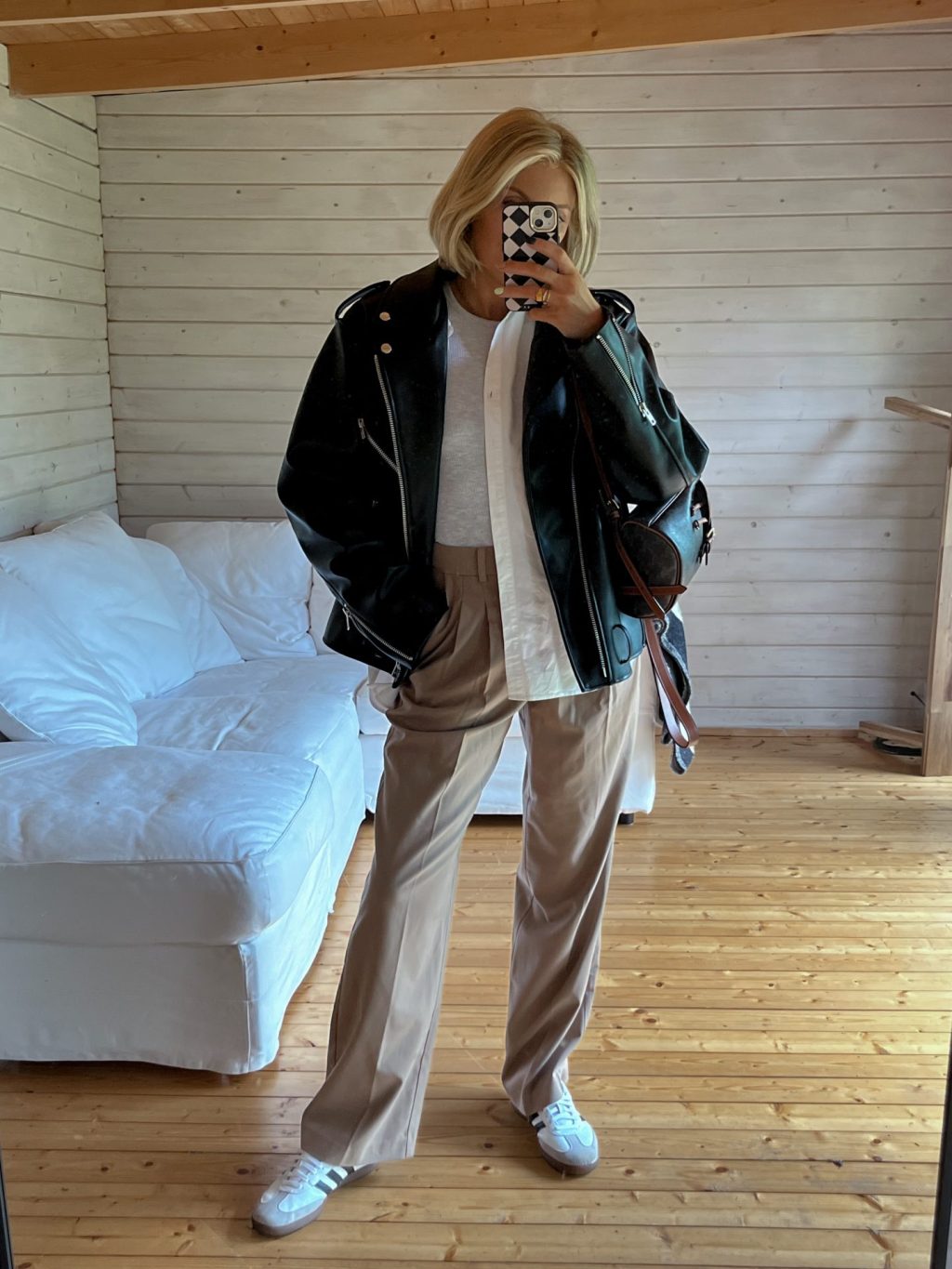 Styling Suggestions for a Leather Biker Jacket