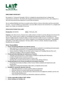 Improving Responsibility in Maintenance and Field Teams