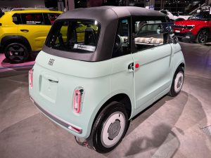 Fiat Unveils U.S. Debut of Compact Topolino Electric Car