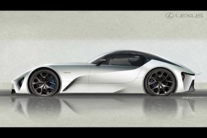 Lexus Unveils LFA Electric Concept Car