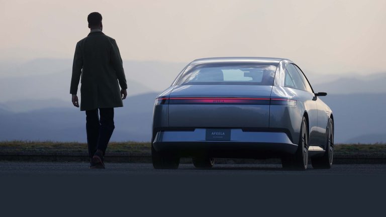 Afeela Reveals Latest SUV Prototype Electric Vehicle at CES