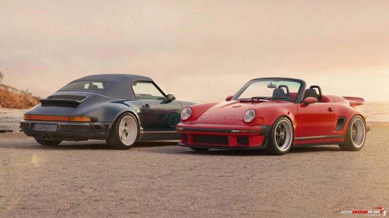 Vocalist Reveals Updated Porsche 911 Carrera Cabriolet from the 1980s