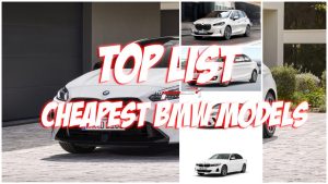 Budget-Friendly BMW Models Offered in 2026