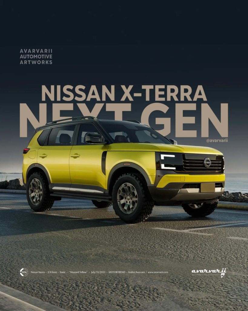 Nissan's Upcoming X-terra Will Include V6 Engine, Hybrid Variant Expected Later