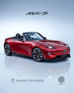 Rendering of Mazda MX-5 Successor Investigates NE Design Prior to Official Launch