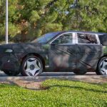 U.S. Genesis GV90 Coach Door Seen in Pre-Production State