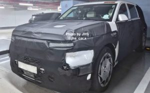 Genesis GV90 Observed with Reduced Camouflage