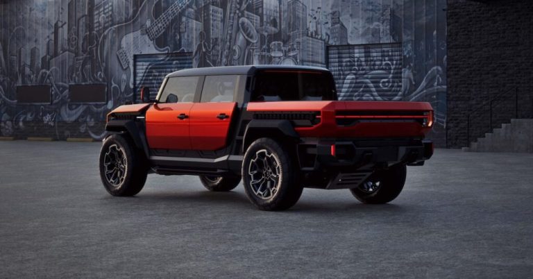 GMC Hummer X Concepts Unveil a Flexible Modular Electric Off-Road Unit