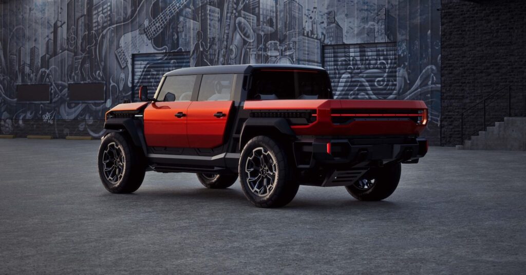 GMC Hummer X Concepts Unveil a Flexible Modular Electric Off-Road Unit