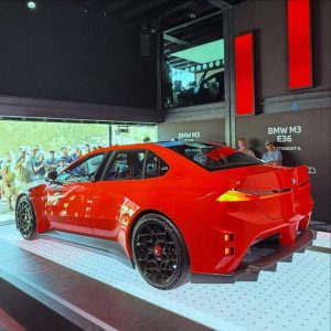 Electric BMW M3 Concept Radiates Velocity at Goodwood