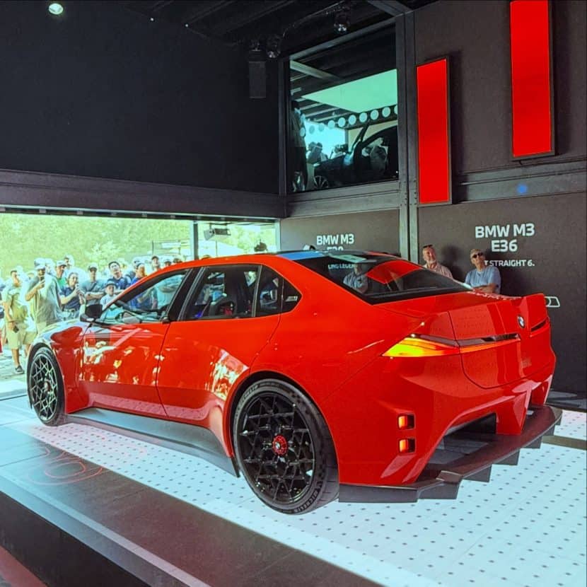 Electric BMW M3 Concept Radiates Velocity at Goodwood