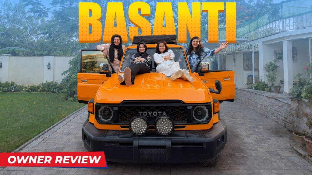 Humaira Tareen's Bespoke Toyota Land Cruiser 70 Series: Introduce Basanti