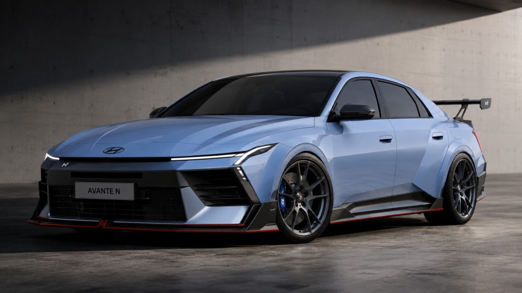 2028 Hyundai Elantra N Could Incorporate Bigger Turbocharged Engine