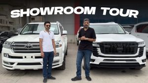 Discovering Karachi's Auto Mall: Showcasing LC300s, LX600, Taycan, and Electric Revos