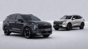 In-Depth Comparison of Kia Sportage L Facelift AWD and GWM Haval H6 HEV