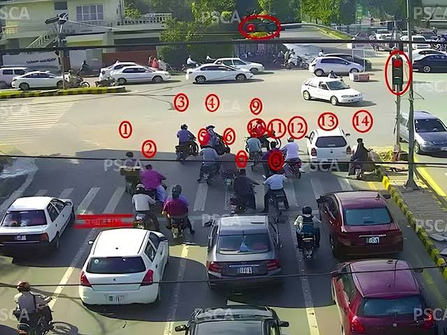 Lahore Traffic Police Takes Steps Against Leading 100 E-Challan Offenders