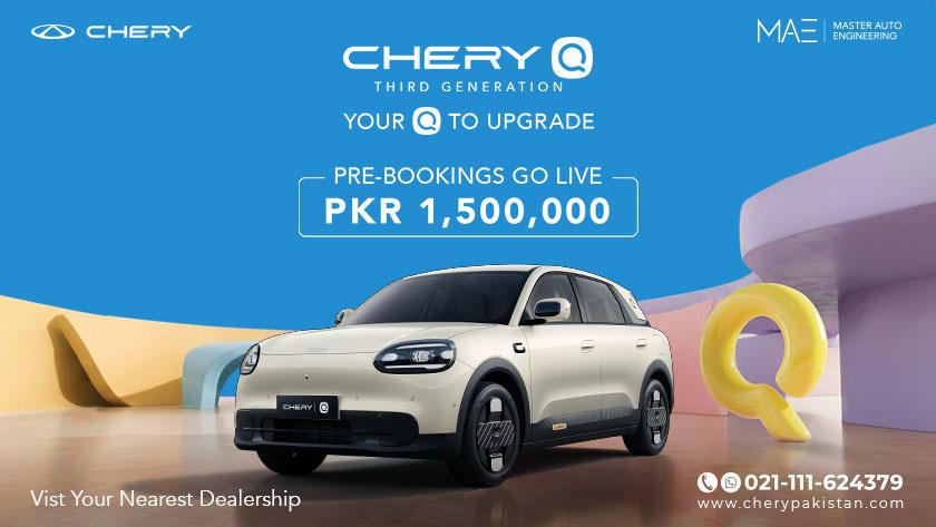 Chery Q Reservations Now Available for PKR 1.5 Million – Your Answer to Lowering Fuel Expenses