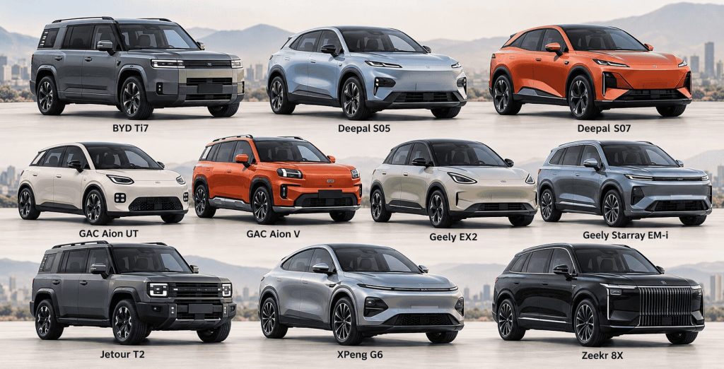 Chinese Car Manufacturers Command Almost 50% of 2027 World Car of the Year Picks