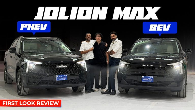 Initial Examination of Haval Jolion Max: Delving into PHEV and BEV Variants by PakWheels