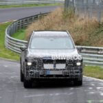 2028 BMW iX7 (G67) Laps The NÃ¼rburgring With Split Headlights And A New Taillight Signature