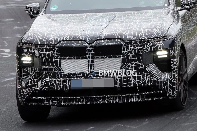 2028 BMW X7 M60 (G67) Spied At The NÃ¼rburgring With M Yellow Lights And Quad Exhaust Tips