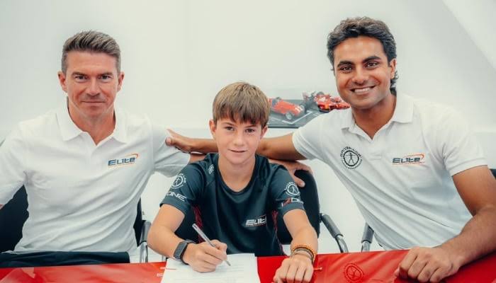 British-Pakistani Racer Enaam Ahmed Helps Young Racer Join Ferrari Academy