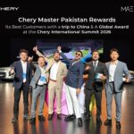 Chery Master Pakistan rewards Its Best Customers with a trip to China & A Global Award  at the Chery International Summit 2026