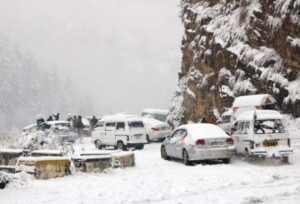 Galiyat Roads Reopen After Snowfall