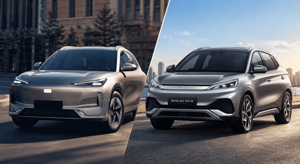 Geely EX5 vs BYD Atto 3: Which EV Offers More?
