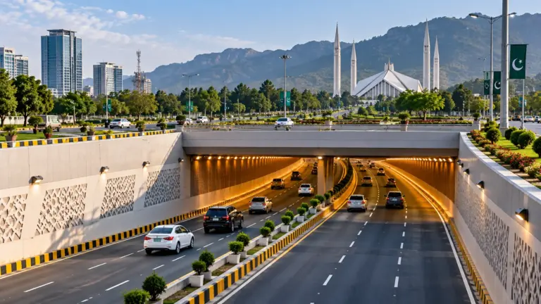 Islamabadâs Kashmir Chowk Underpass Now 51% Complete