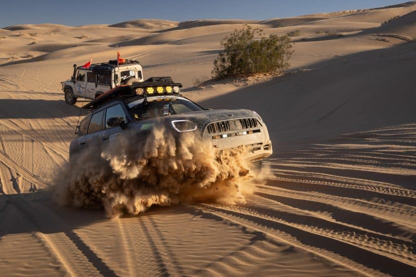 MINI Scores Podium Finish At Its First Rebelle Rally