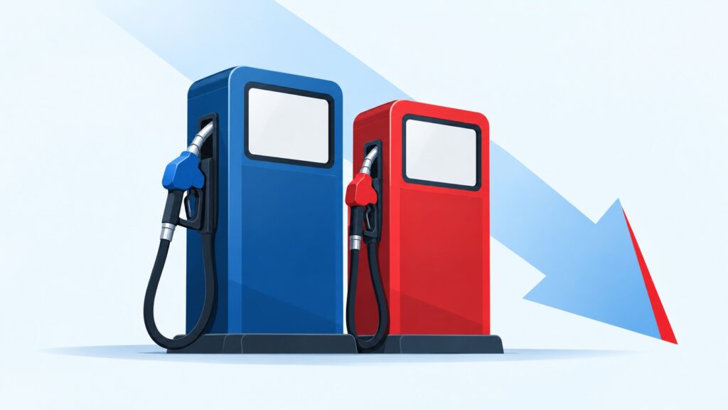 Petrol and Diesel Fall Rs 8.59 and Rs 5.21 Over the Week