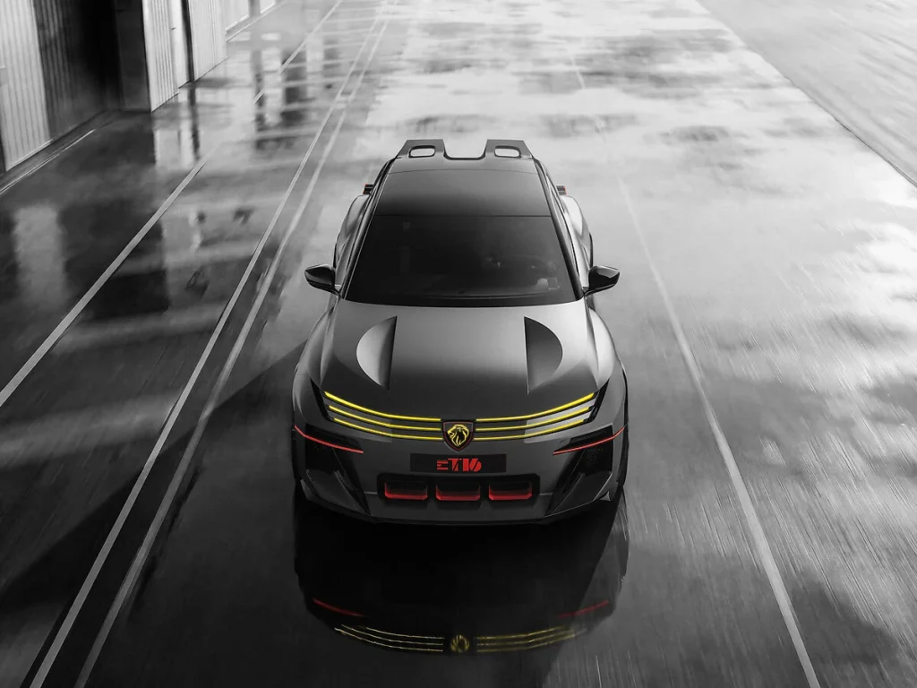 Peugeot E-T16 Features 816 HP and Rally Handbrake, Different from the 205 T16