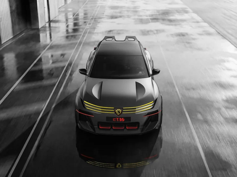 Peugeot E-T16 Features 816 HP and Rally Handbrake, Different from the 205 T16