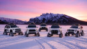 Toyota Turns Five SUVs and Pickups Into Snow-Track Monsters for SEMA 2026