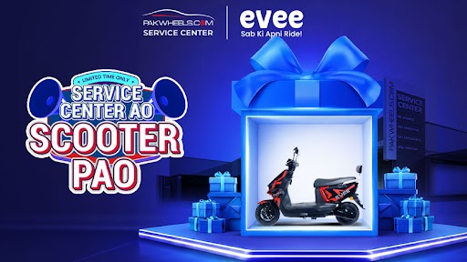 Win an EVEE Gen-Z Electric Scooter at the Service Hub